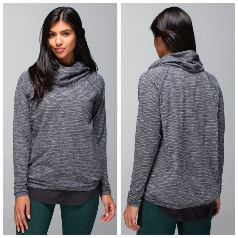 LULULEMON Healthy Heart PulloverCoco Pique Black